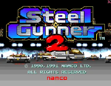 Steel Gunner 2 (US) screen shot title